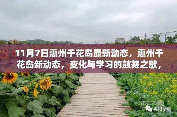惠州千花岛新动态,变化鼓舞之歌,提升自信与成就感的启示之旅