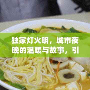 独家灯火明，城市夜晚的温暖与故事，引人探寻